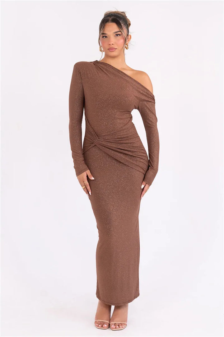 Alina | Sparkling maxi dress