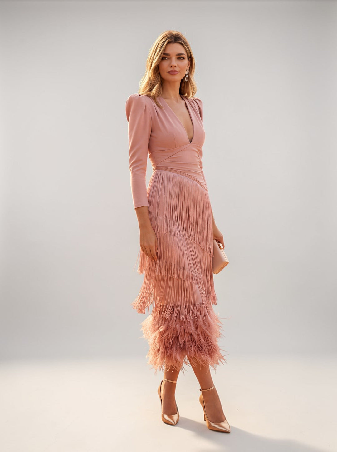 Tamsin™ | Elegant Fringe Dress
