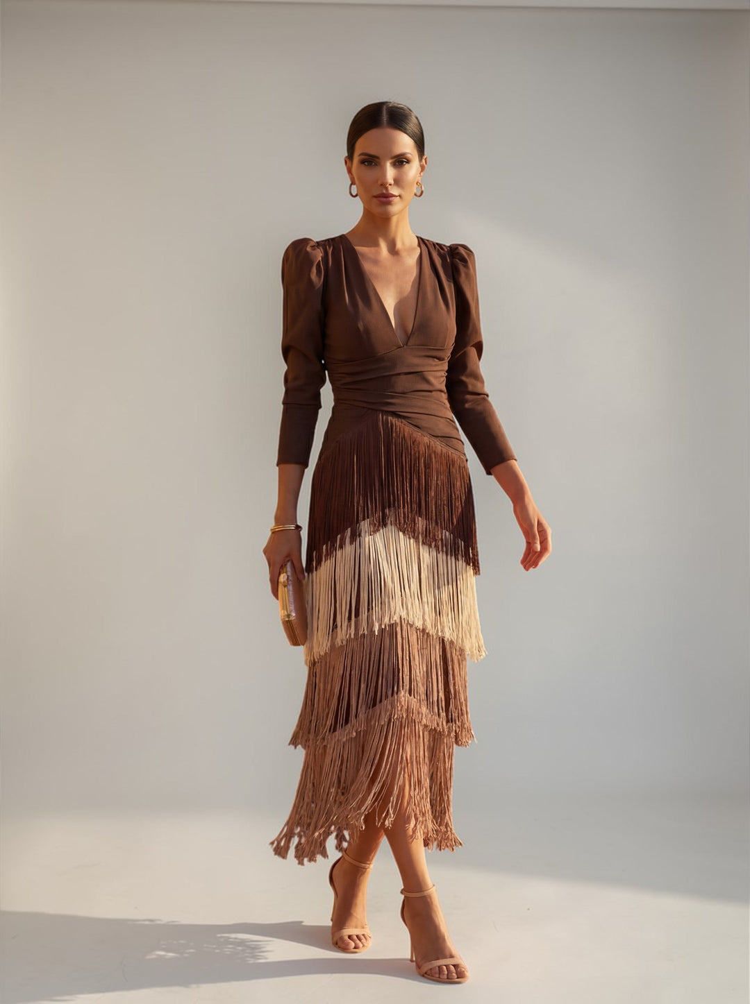 Tamsin™ | Elegant Fringe Dress