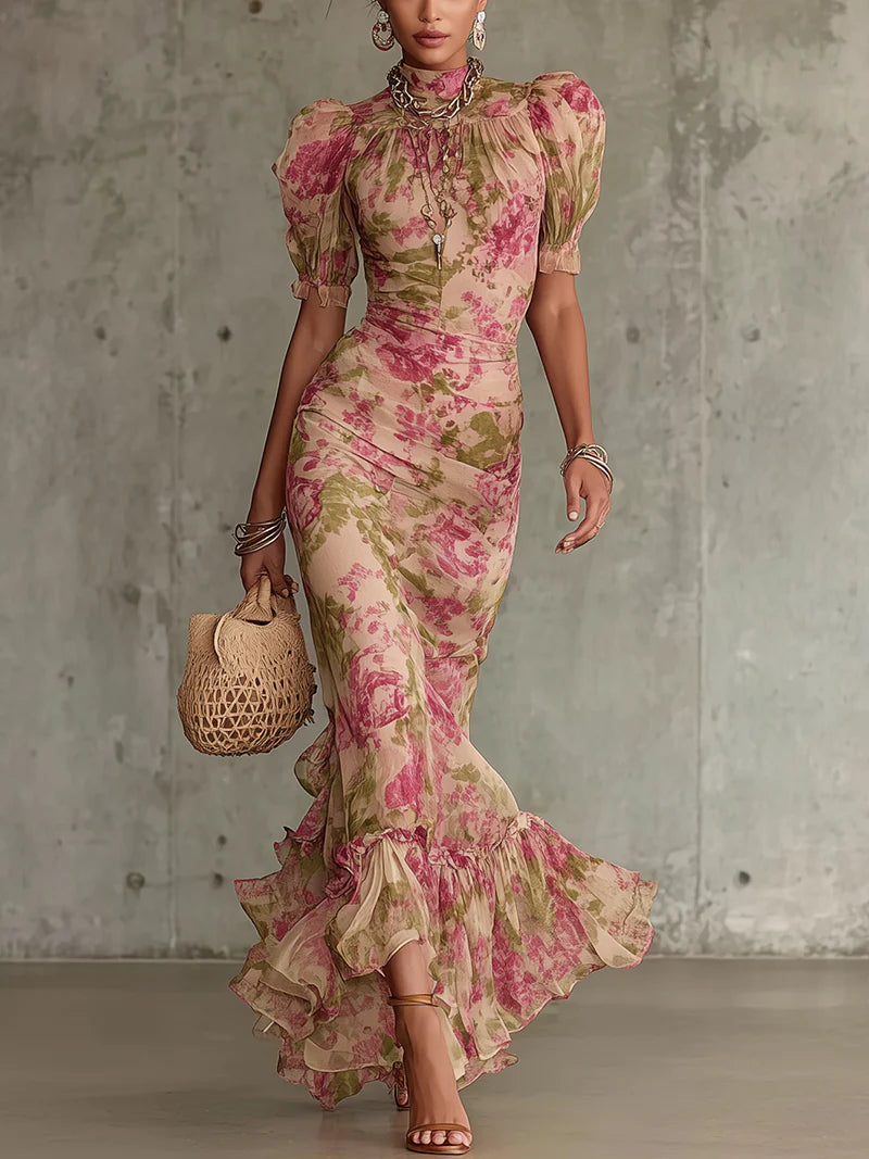 Racquella™ | Vintage Maxi Dress