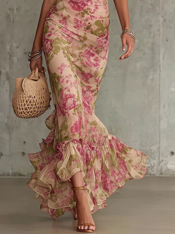 Racquella™ | Vintage Maxi Dress
