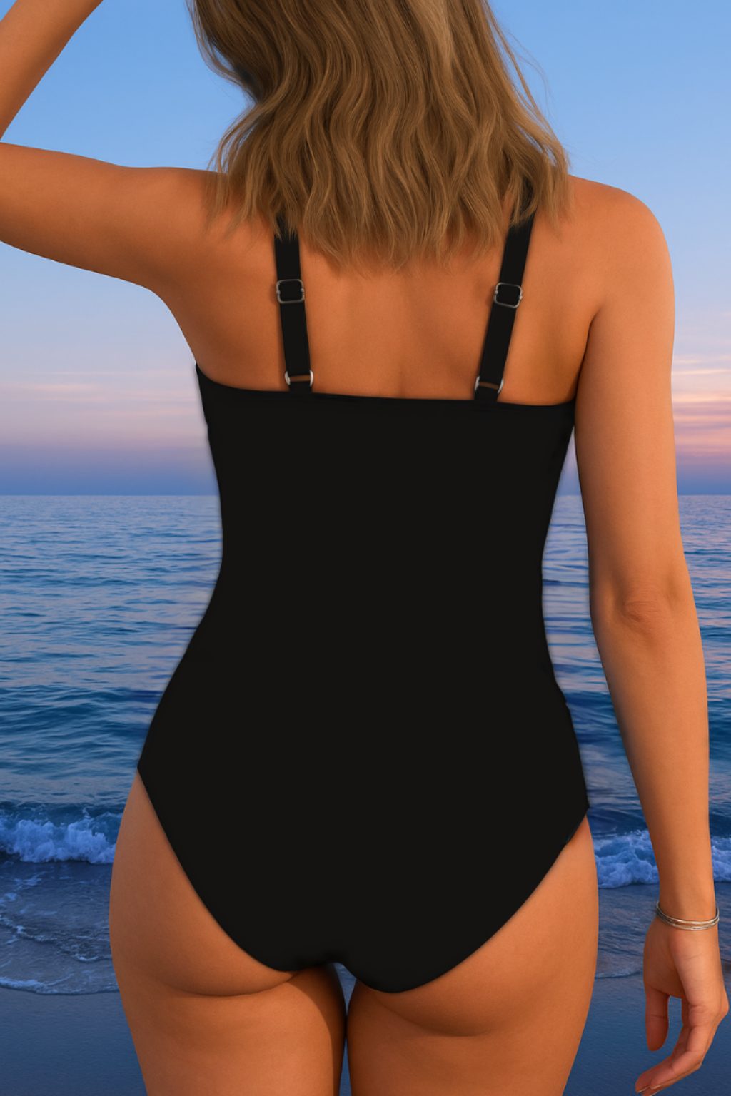 Ariana | Colourful Wrap Swimsuit