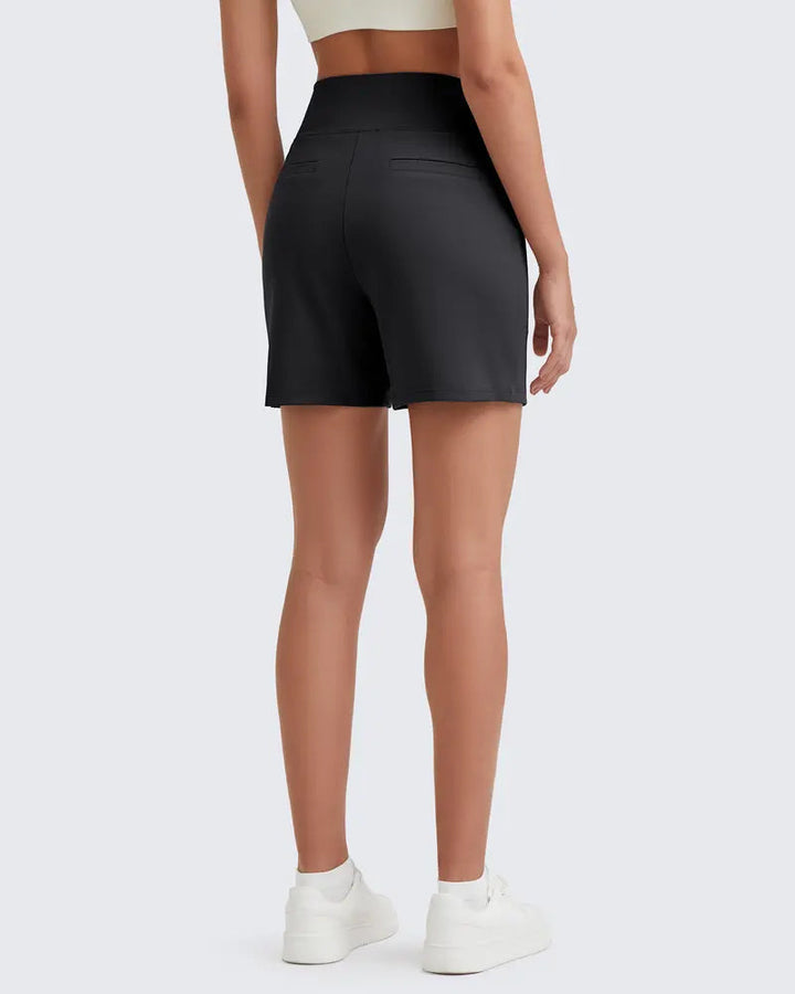 Veloura | High-Waisted Walking Shorts
