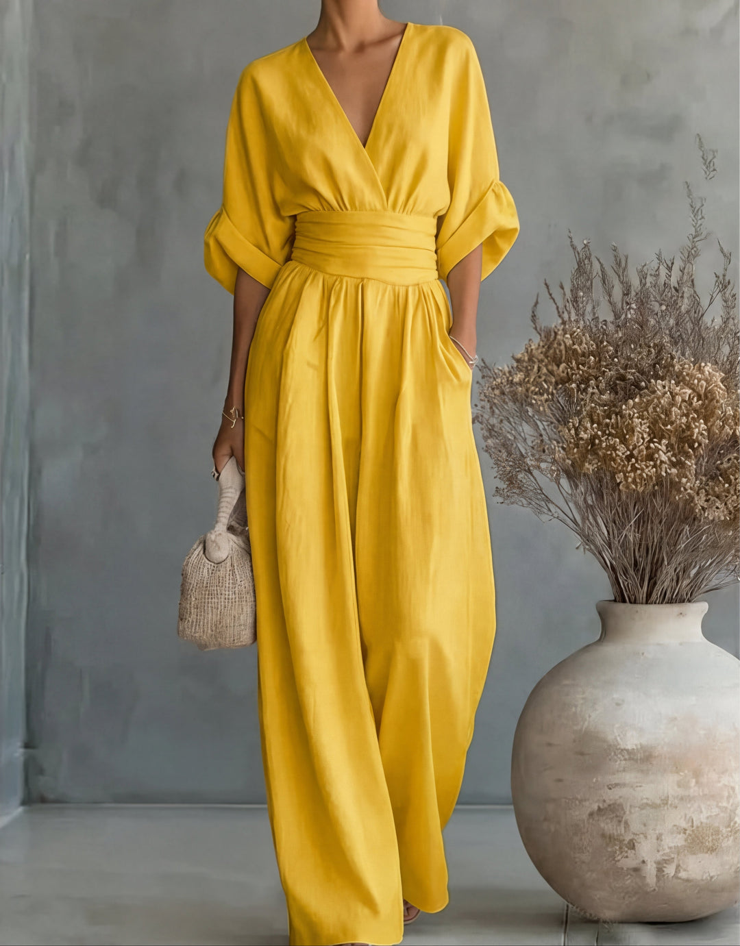 Daniela | Flattering Wide-Leg Jumpsuit