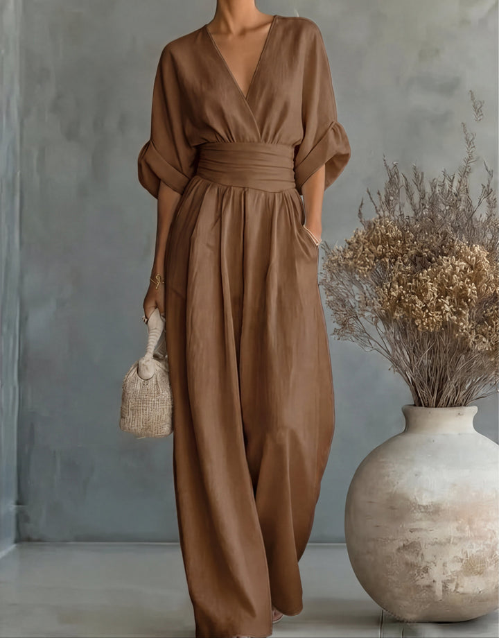 Daniela | Flattering Wide-Leg Jumpsuit