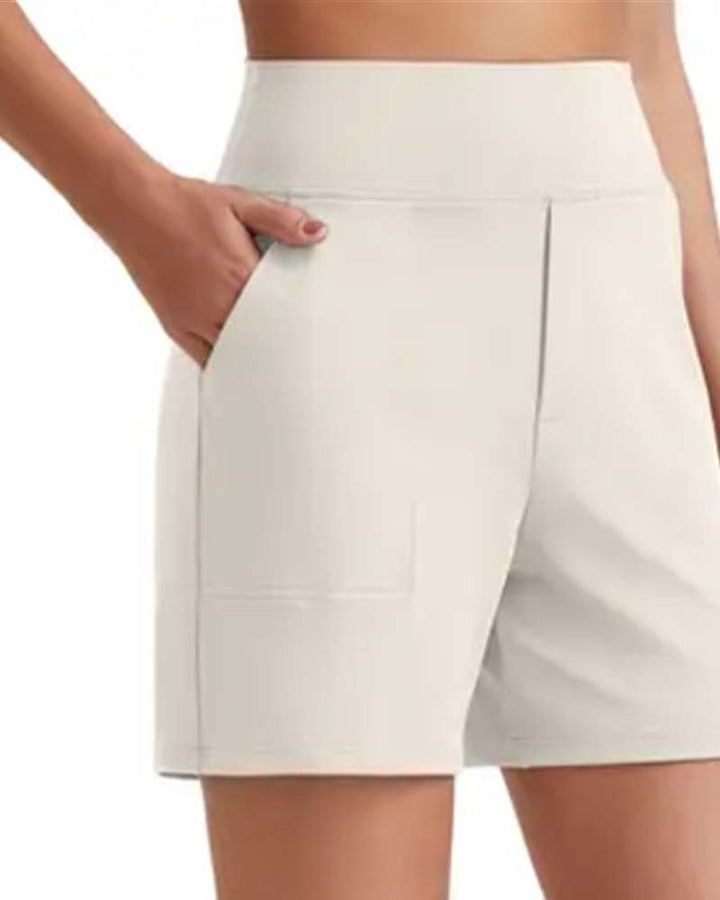 Veloura | High-Waisted Walking Shorts