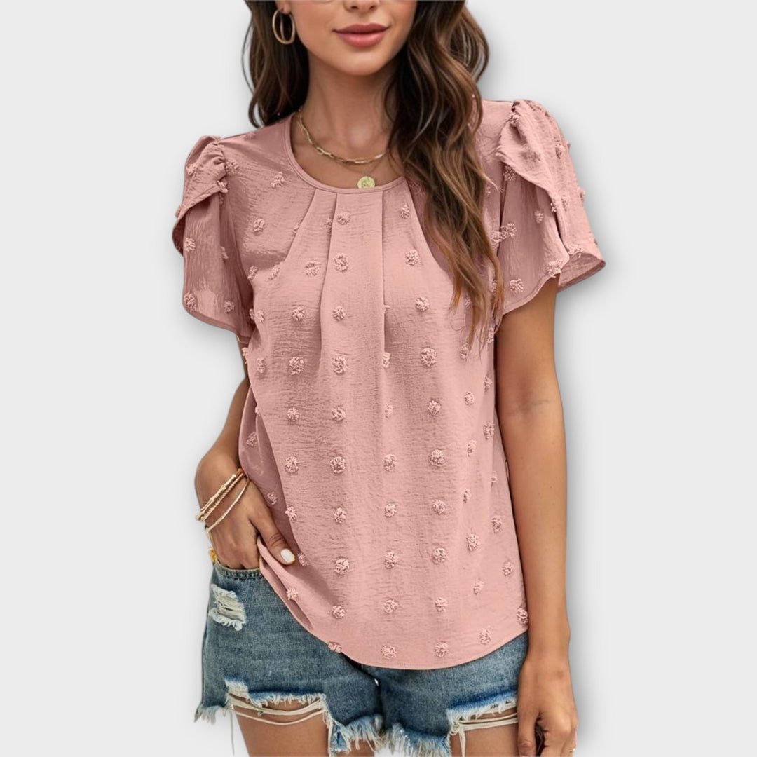 Charlotte – The Perfect Polka Blouse