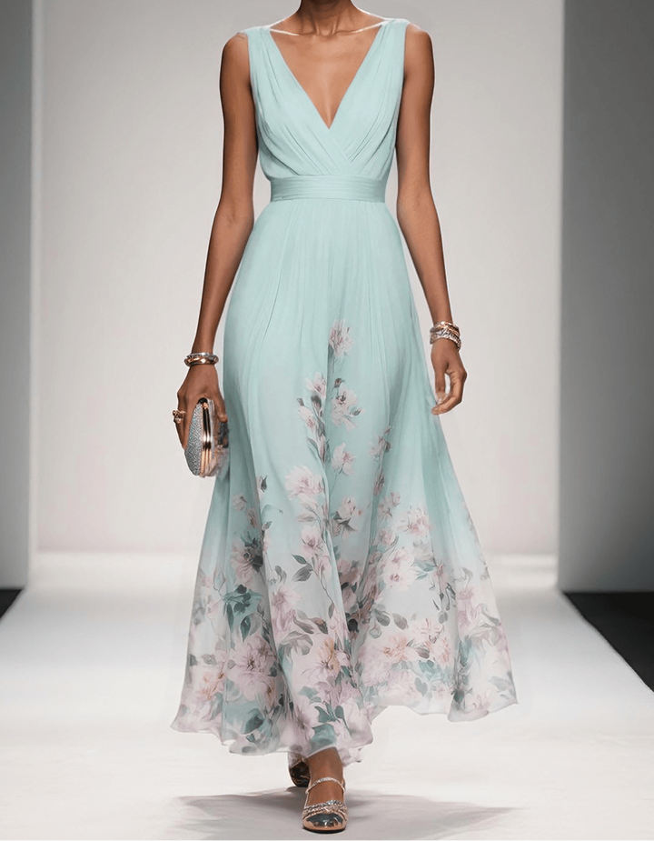 Roselyn™ | Floral Maxi Dress