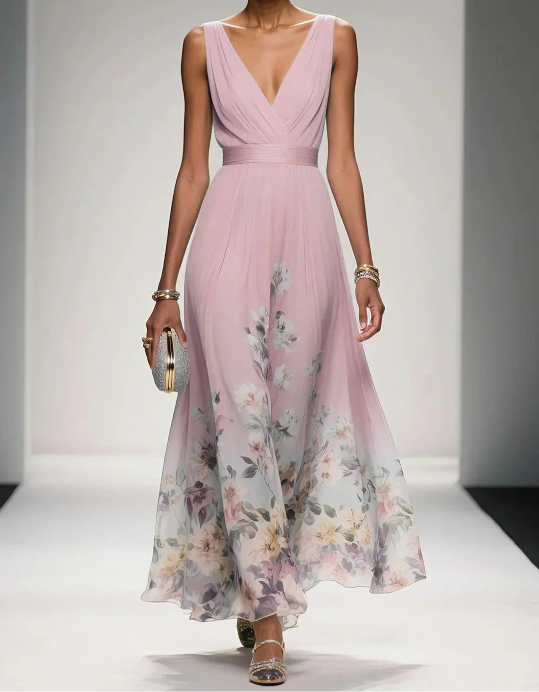 Roselyn™ | Floral Maxi Dress