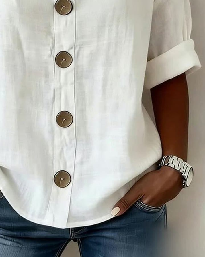 Pavixa | Lightweight Button Blouse
