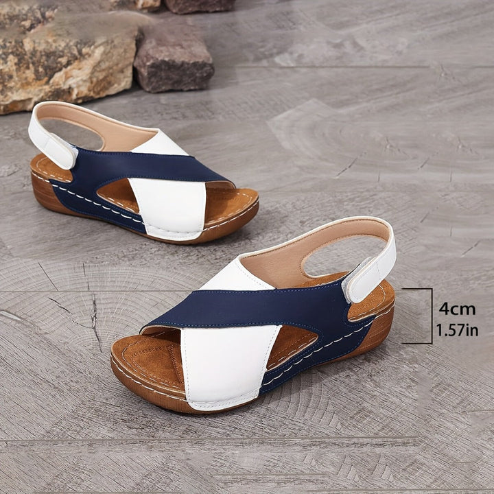 Elisa™ | Supportive Wedge Sandals