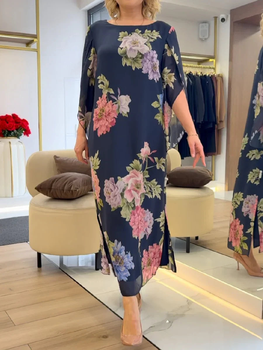 Lillian | Elegant Floral Maxi Dress