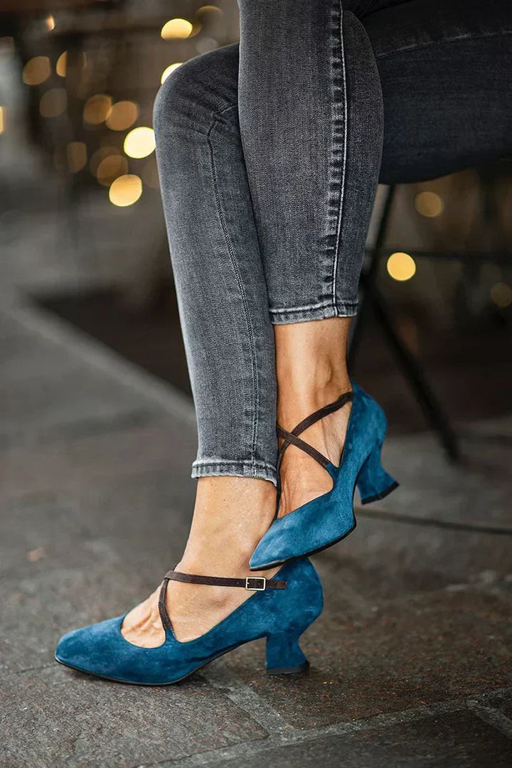 Jennie | ELEGANT STRAP MID-HEELS