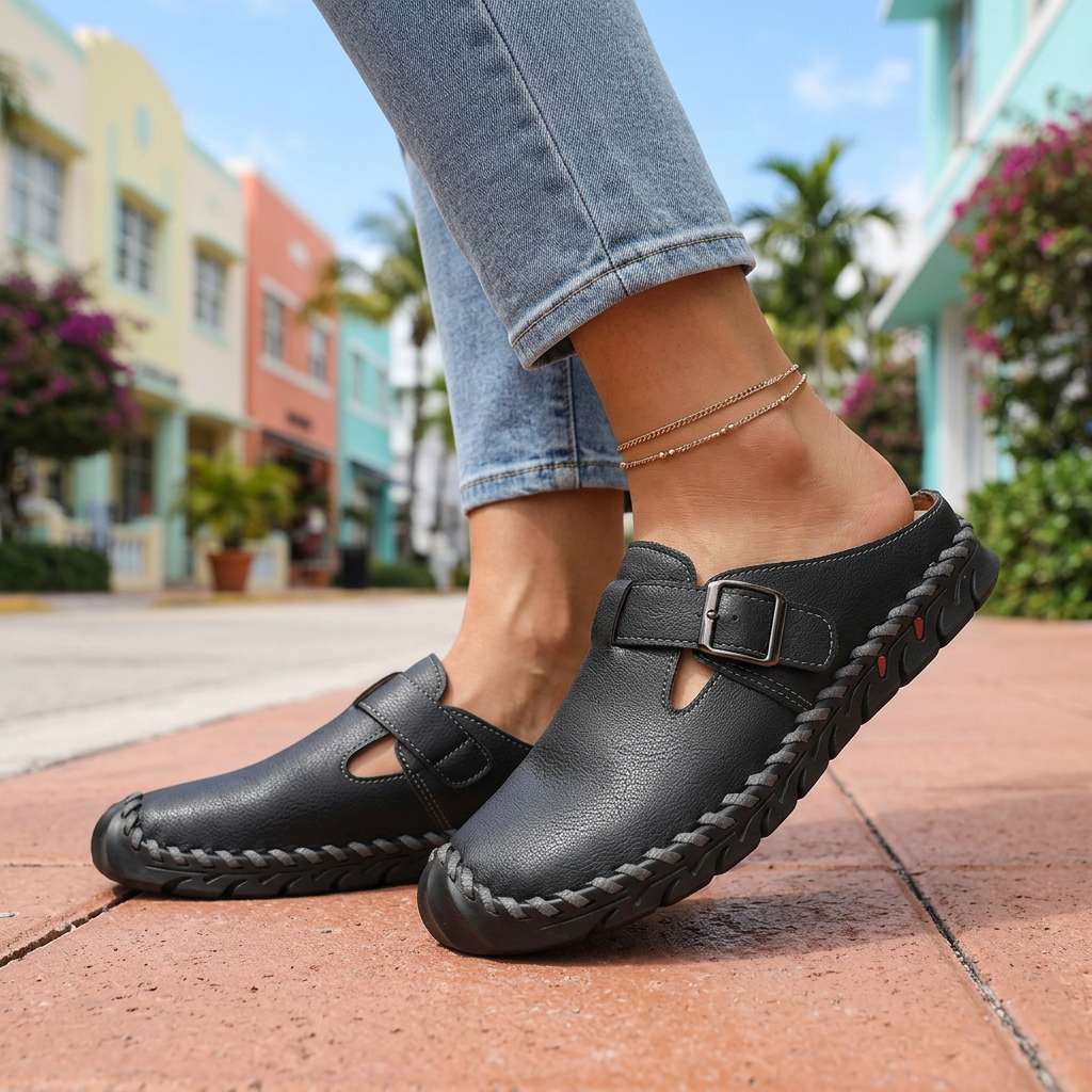Jane™ | Comfort Buckle Clogs