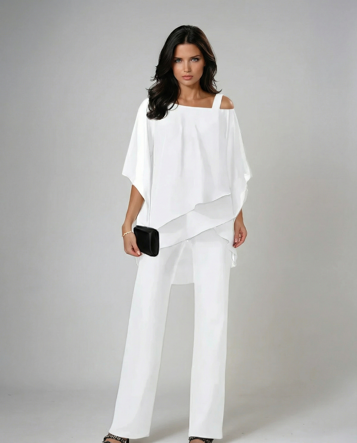 Elena™ | Elegant Layered Two-Piece Set