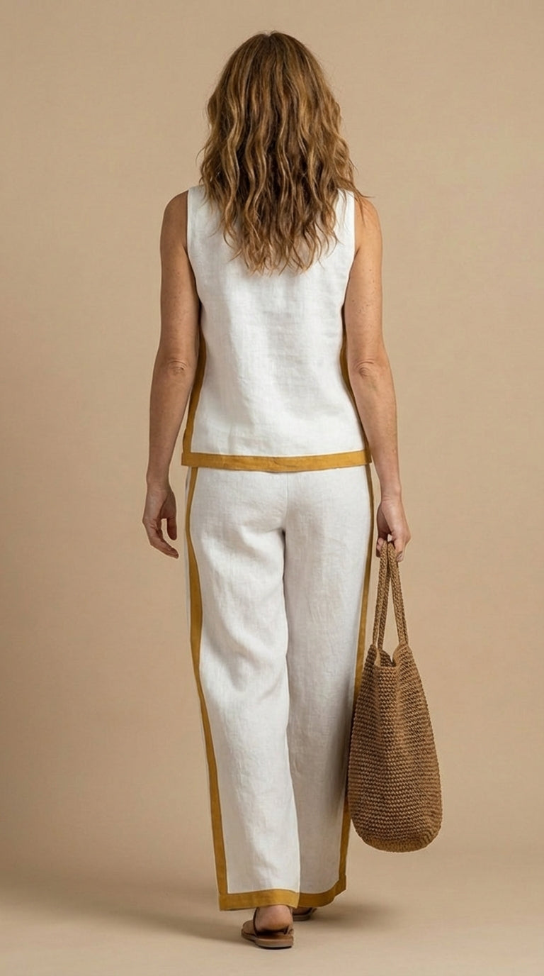 Olivia™ | Contrast Two-Piece Set