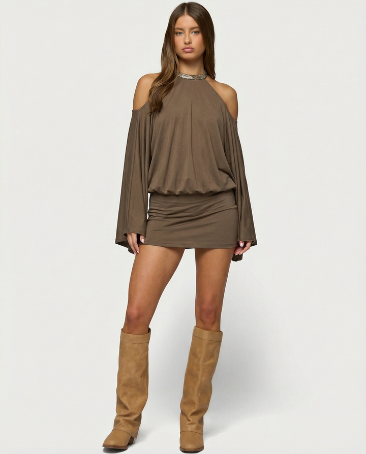Chloe™ | Open Back Mini Dress