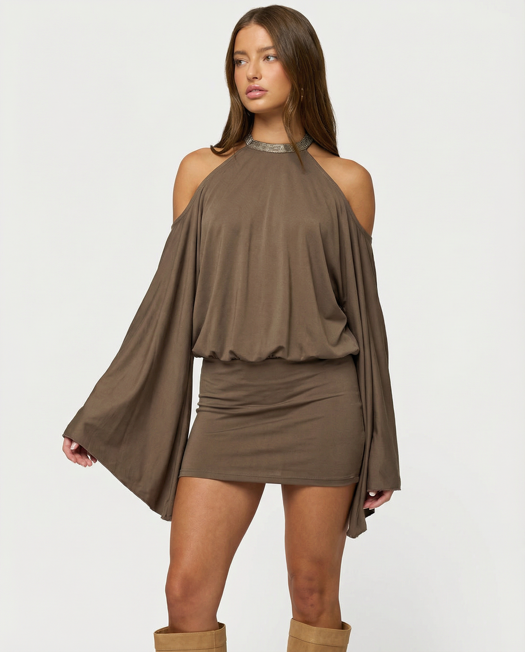 Chloe™ | Open Back Mini Dress