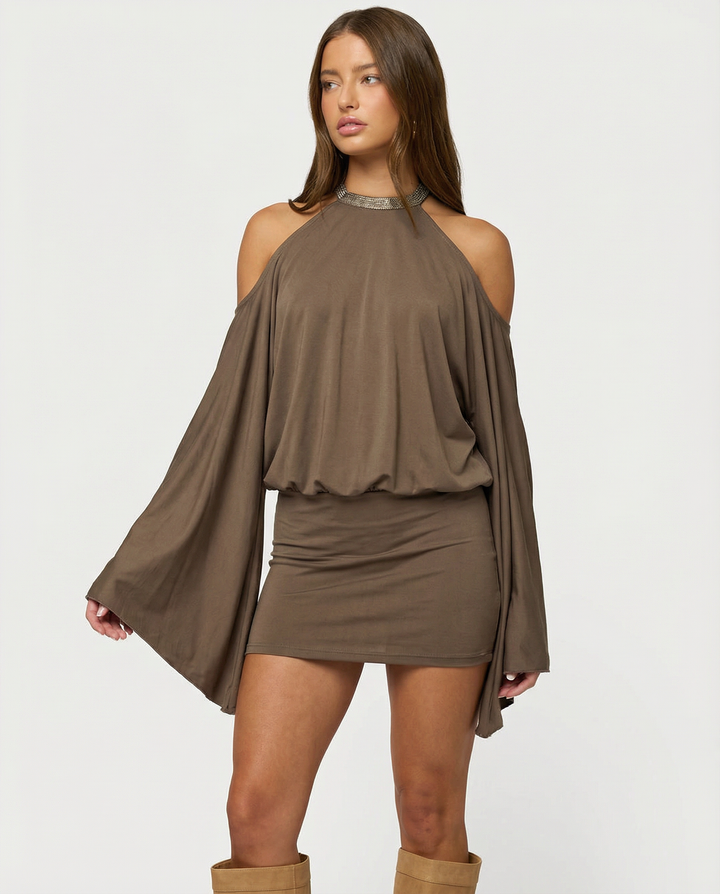 Chloe™ | Open Back Mini Dress
