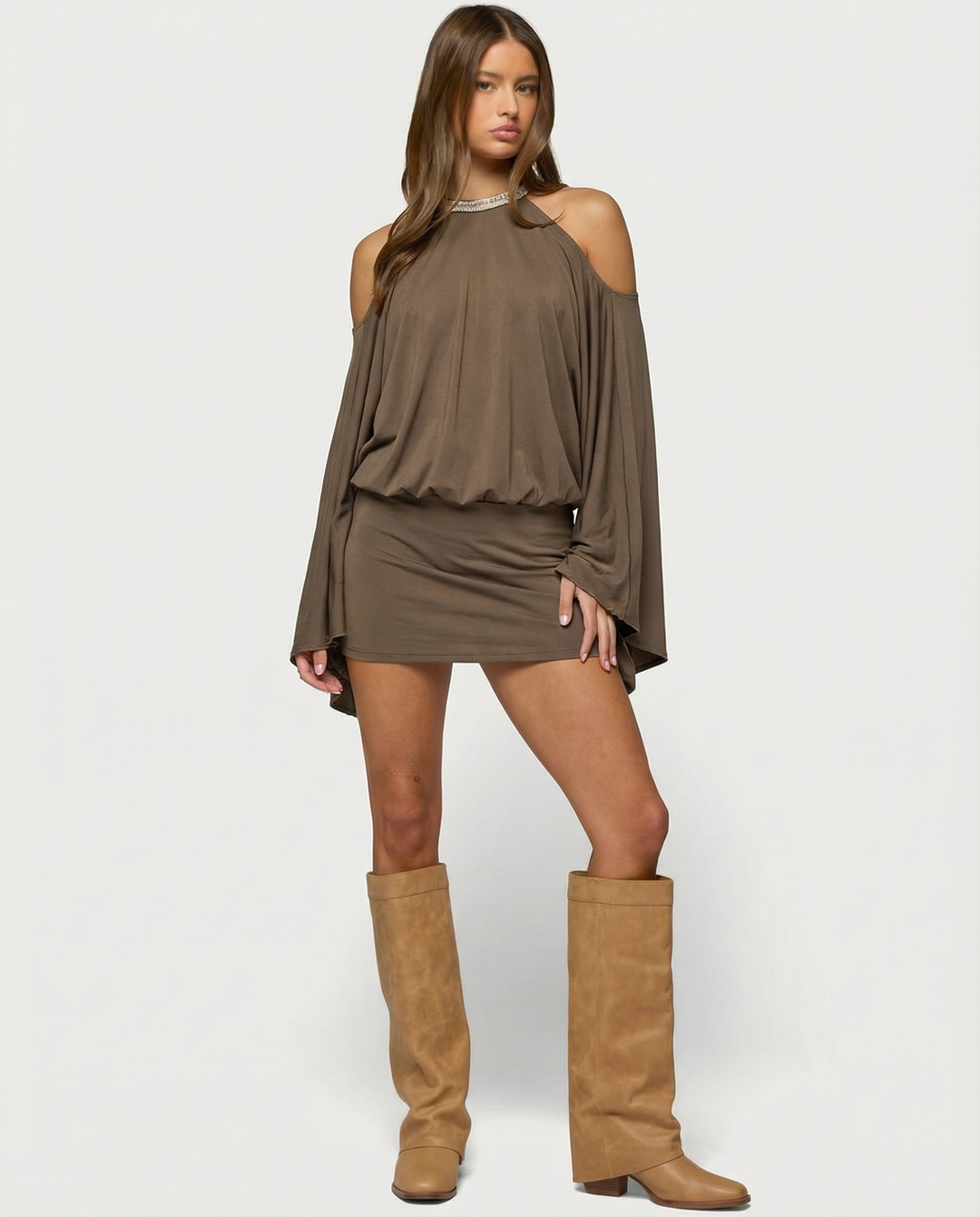 Chloe™ | Open Back Mini Dress