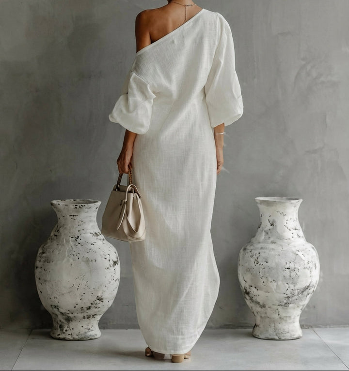Marlowe™ | One-Shoulder Maxi Dress
