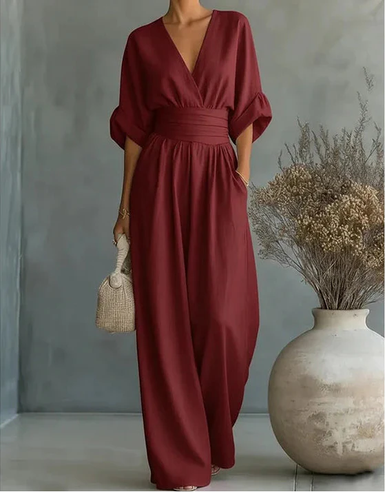 Daniela | Flattering Wide-Leg Jumpsuit