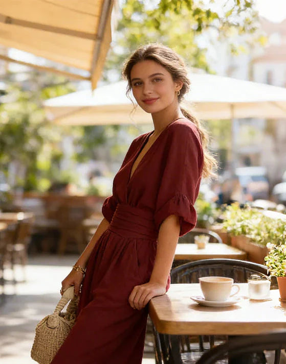 Daniela | Flattering Wide-Leg Jumpsuit