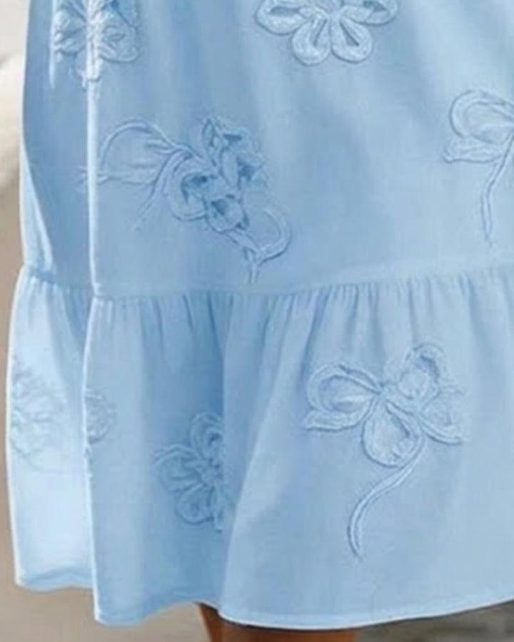 Elara | Floral Puff Sleeve Dress