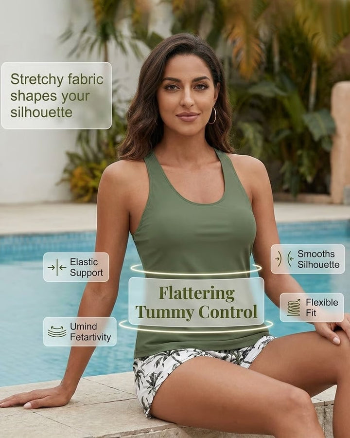 Sienna | Tummy Control Tankini Set