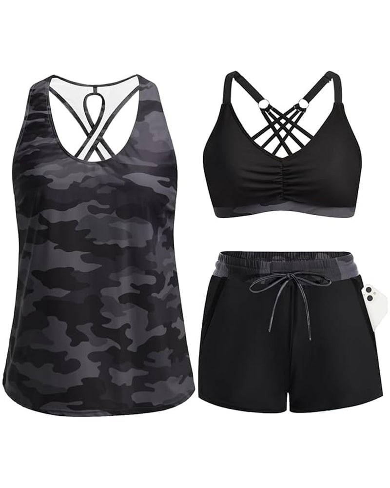 Sienna | Tummy Control Tankini Set
