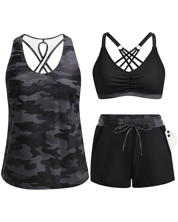 Sienna | Tummy Control Tankini Set