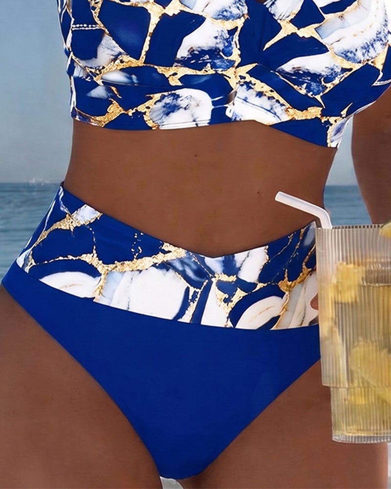 Isla | Bra-Style Plaid Bikini Set