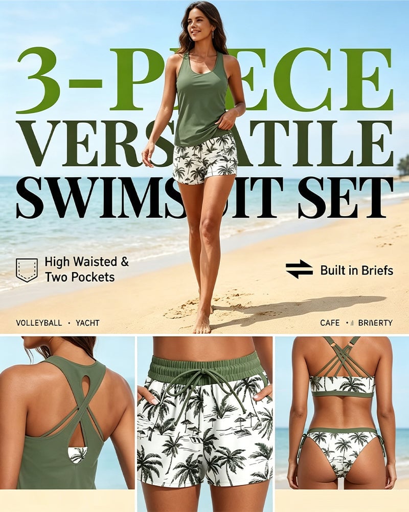 Sienna | Tummy Control Tankini Set