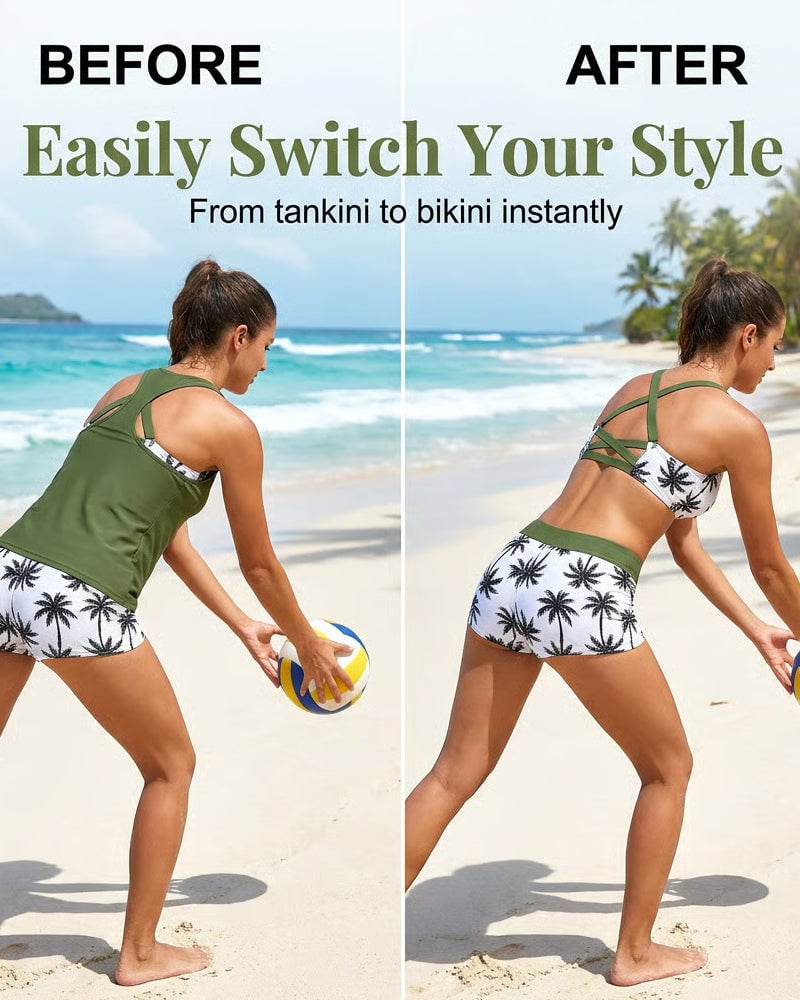 Sienna | Tummy Control Tankini Set